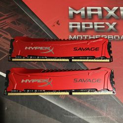 Hyper X Savage Ram 16GB Pair