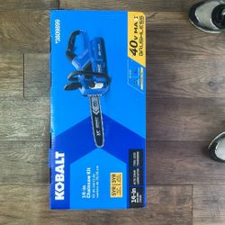 Kobalt Gen4 40-volt 14-in Battery 4.0 Ah Chainsaw
