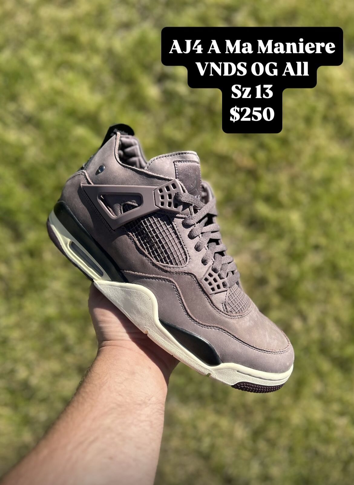 Jordan 4 A Ma Maniere VNDS OG All Size 13