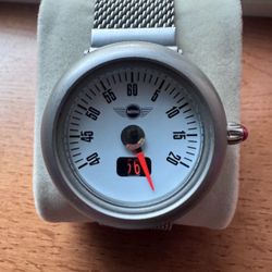 Rare MINI John Cooper Speedometer Classic Racing Car Accessory Watch
