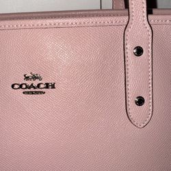 Cute Pink Coach Tote Bag - Cartera 
