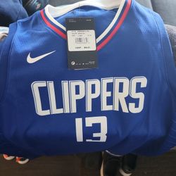 New Paul George 13 Clippers Jersey NIKE Youth Large 14/16