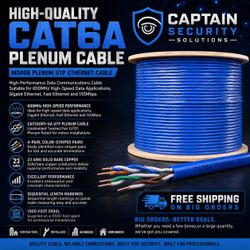 Cat 6A plenum