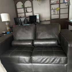 Black Loveseat