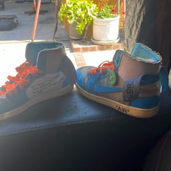 Off white University Blue Jordan 1 Retro