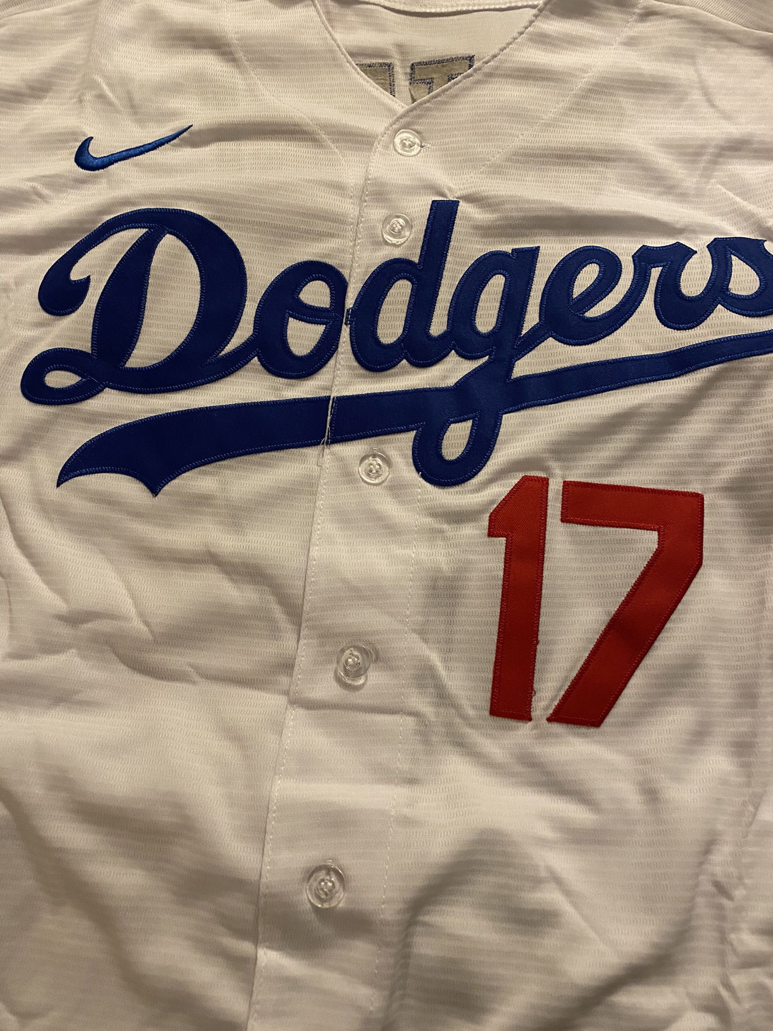 Men's Los Angeles Dodgers Shohei Ohtani  Japan letters White Home Limited Player Jersey ⚾️ 