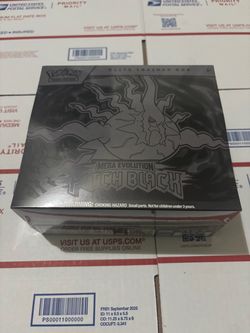 Pokémon Mega Evolution Pitch Black Elite Trainer Box