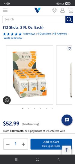Dose For Your Liver 12 pack shots