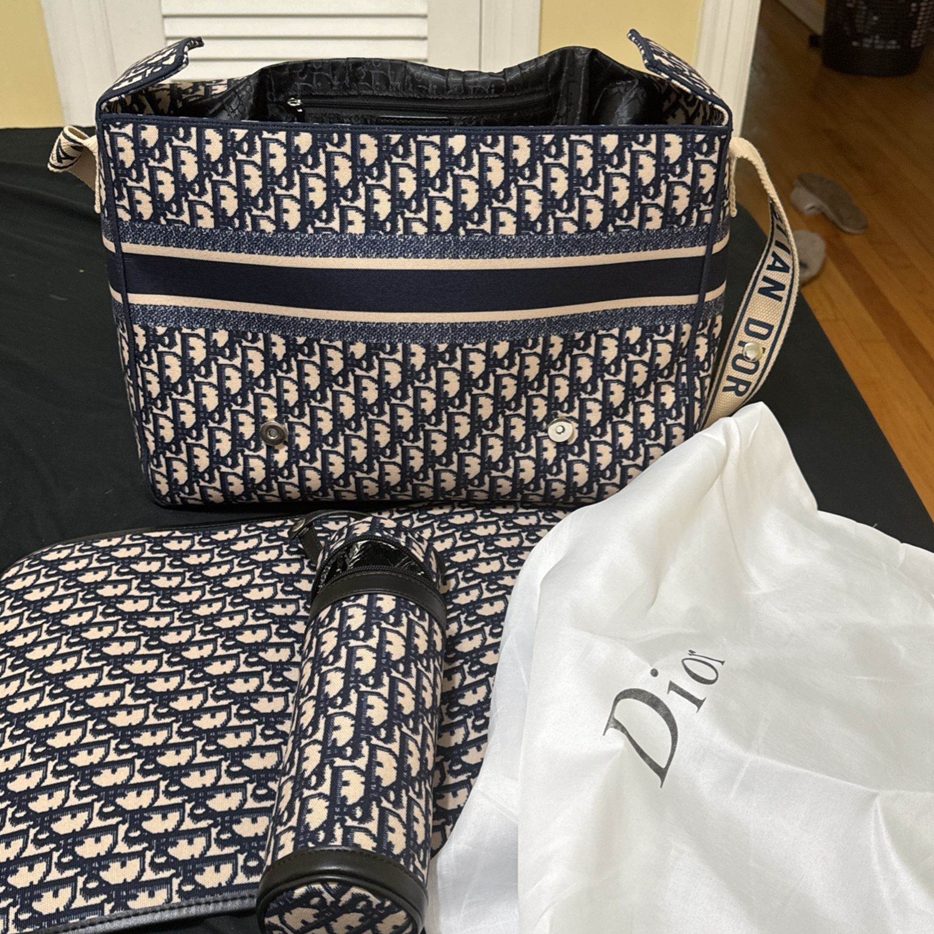 Blue Baby diaper bag