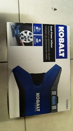 Kobalt dual power inflator