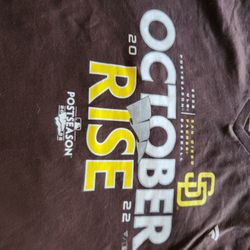 Padres Shirt, October Surprise 2022, Women's XL