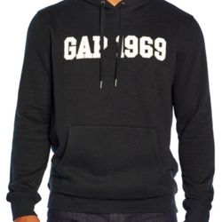 GAP 1969 Men's Hoodie. Black. Small