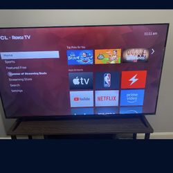 TCL 55 INCH TV 4K HDR $130
