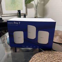  eero Pro 7 tri-band mesh Wi-Fi 7