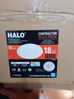 Halo Surface LED Lights HLCE(contact info removed)EWH-18P