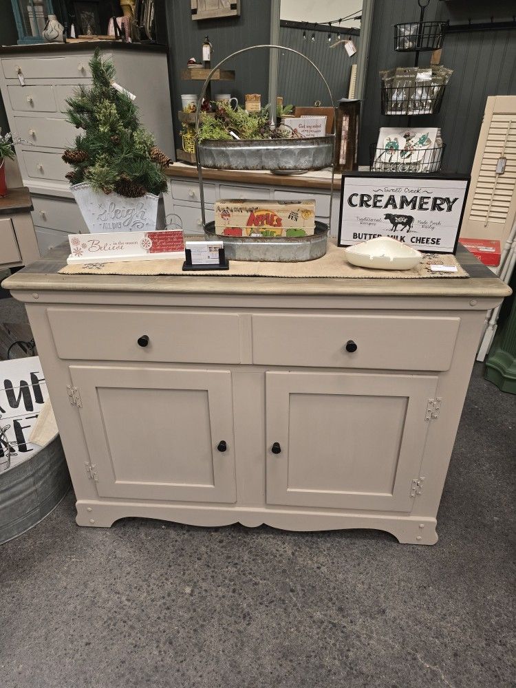 Refinished Buffet / Cabinet/ Bar