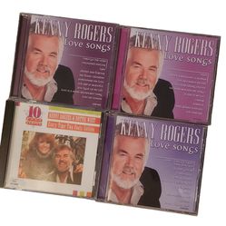 Kenny Rogers CD Lot - 4 Cds 