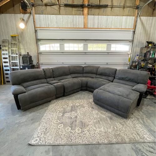 Reclining Sectional Couch (DELIVERY AVAILABLE)