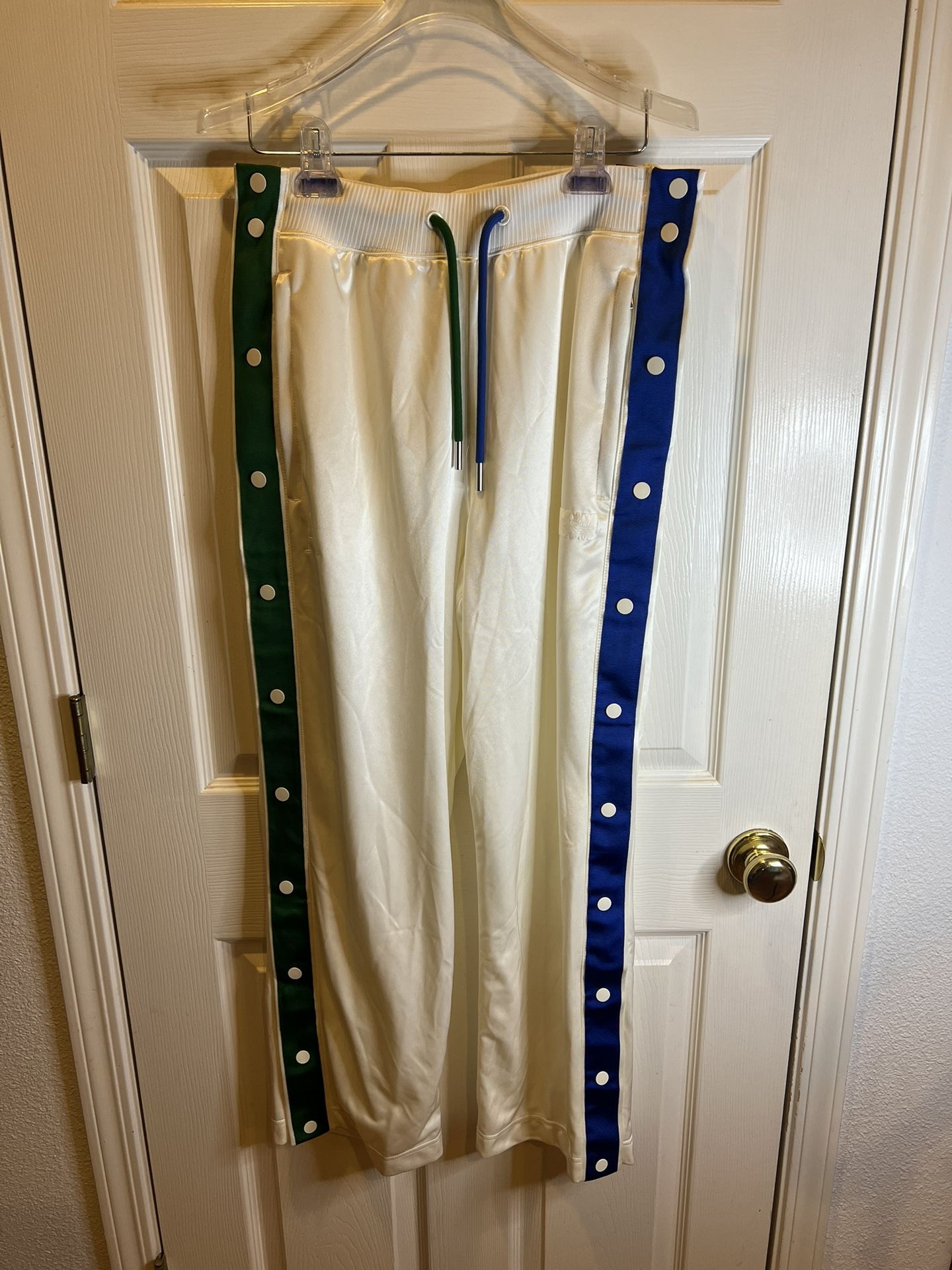 Nike Jordan Aleali May Women’s Califia Tearaway Pant DC2437-133 White Size M NWT