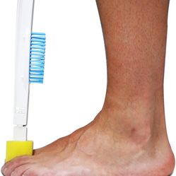 Long Handled Foot Brush and Toe Cleaner
