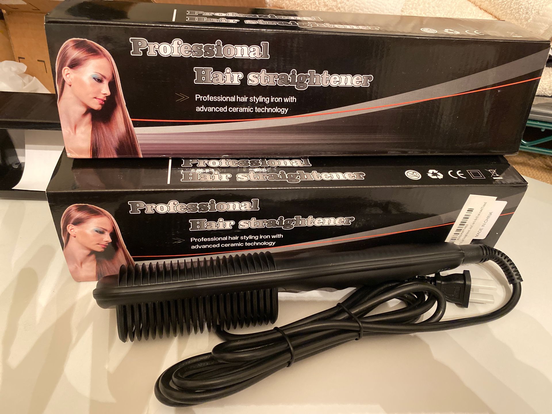 🔥🔥SALE🔥🔥 (2)Hair straightener,hair styling iron