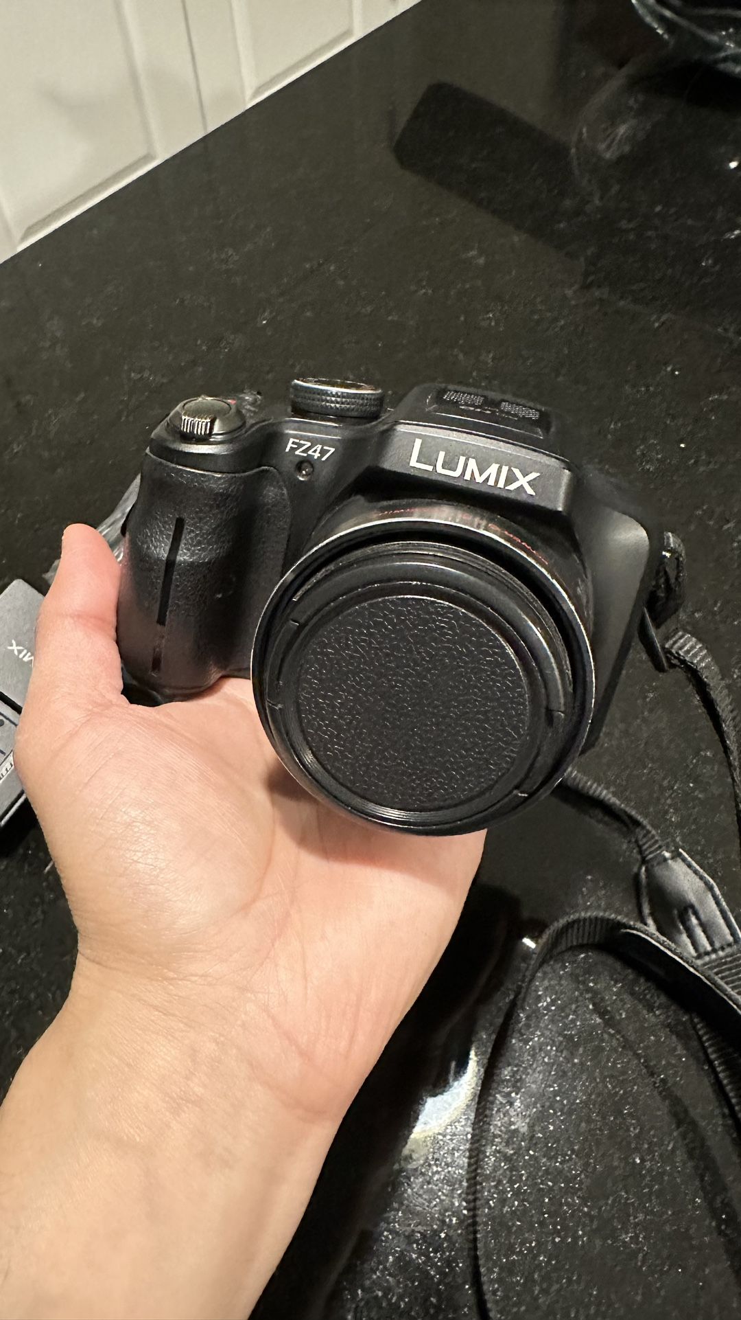 Panasonic Lumix DMC-FZ47K 12.1 MP Digital Camera with 24xOptical Zoom - Black