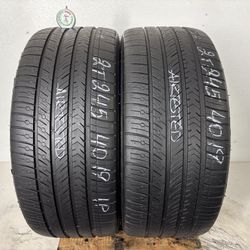 2 Tires 245 40 19 Michelin Pilot Sport All Season 4 