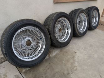 13x7 Spoke Wire Wheels