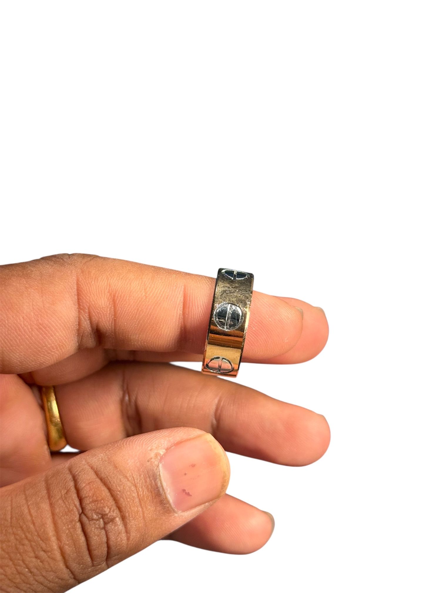 925 Sterling Silver Ring Size 10.5 / 8.4 Gram