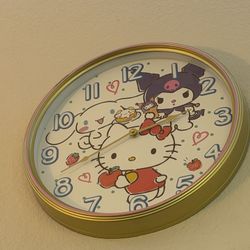Sanrio Clock 