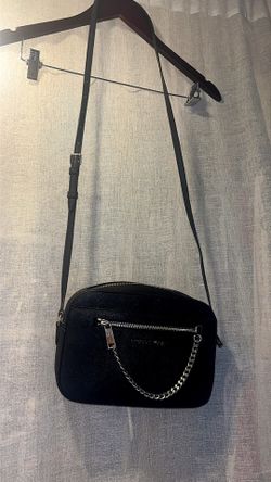 Black Michael Kors crossbody and optional ID /card wallet