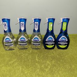 3 Free & Clear/2 Apple Scent Dawn Dish Spray 16oz 