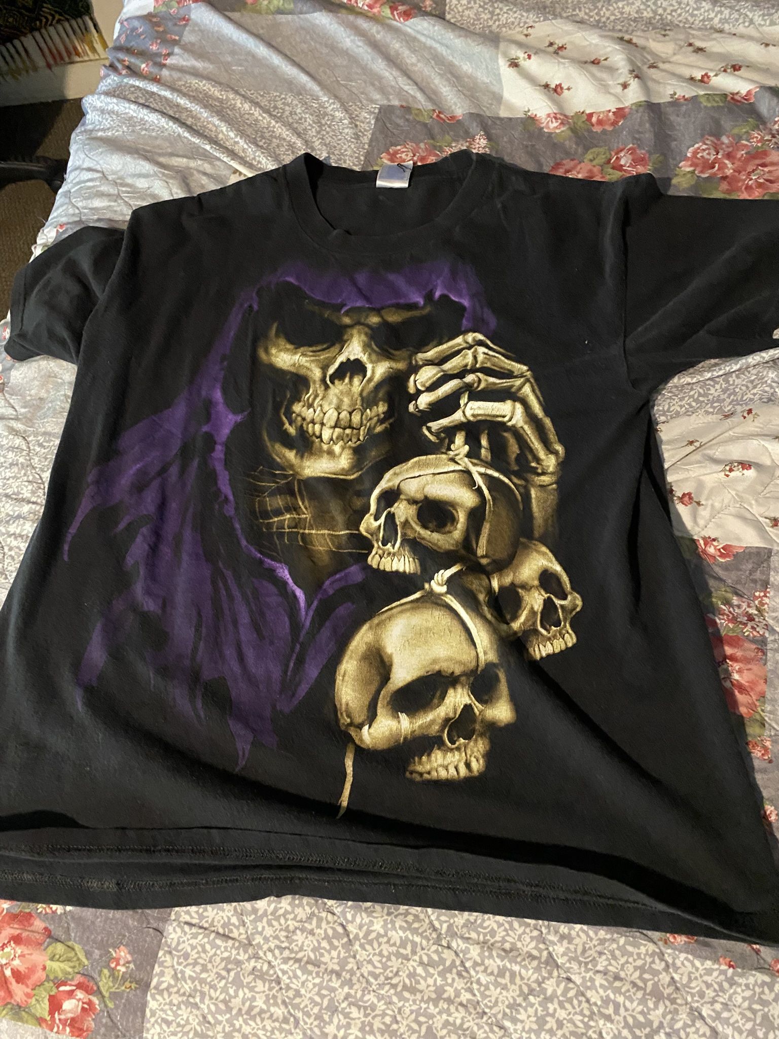Y2K Skull Shirt