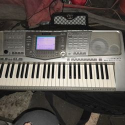 YAMAHA KEYBOARD GREY 61 KEYS ALL WORK for Sale in Salinas, CA