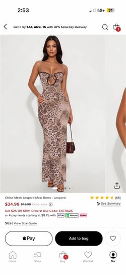Fashion Nova dress