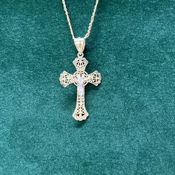 Gold Cross 14K Gold / Cruz 14K Oro