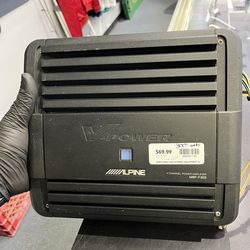 Alpine 4 channel 300W car amplifier (1152)