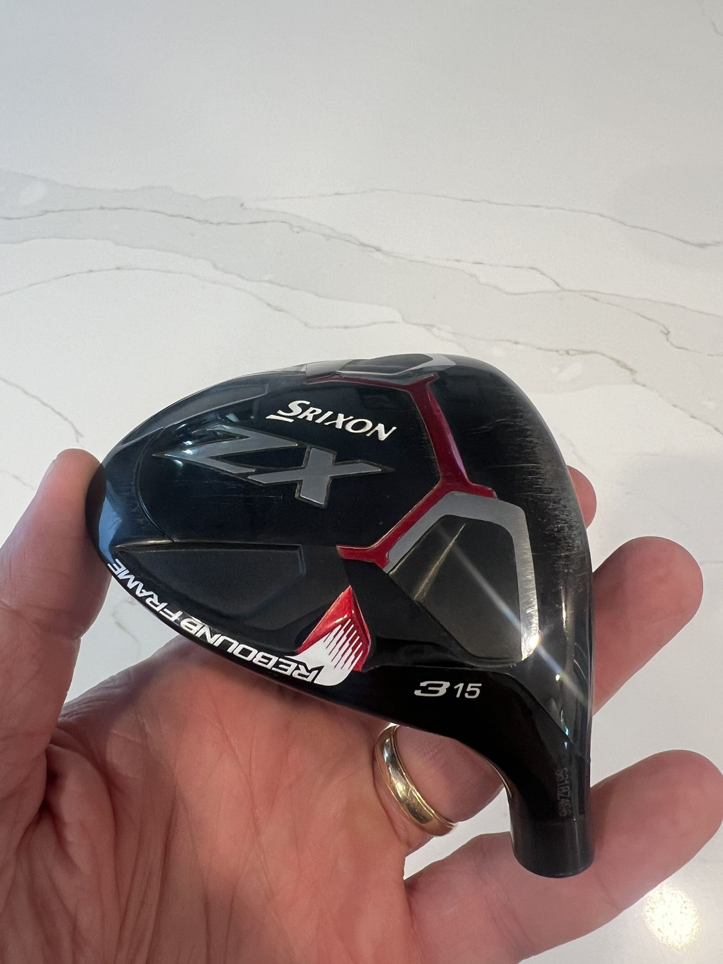 Used RH Srixon ZX 3W 15 Degree Head With Headcover