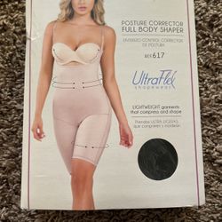 COLUMBIAN POSTURE CORRECTOR FULL BODY SHAPER BRAND NEW!LATGE SIZE 
