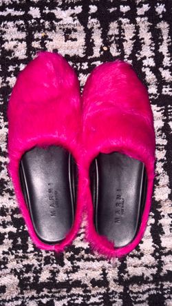 Marni Fussbett Sabot 'Fuchsia' 44