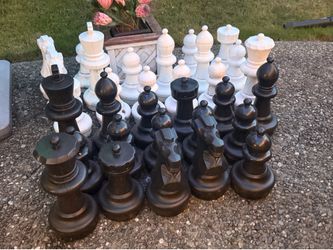 Giant Outdoor Chess Set
