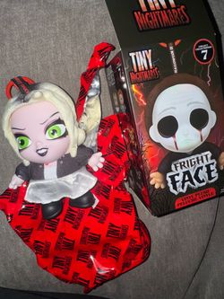 Tiny fright face