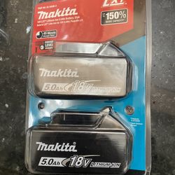 thakita 5.0 18v 2 2 pack