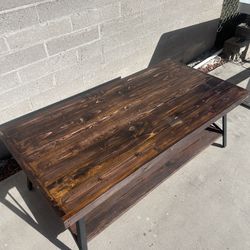 Rustic Wood Coffee Table
