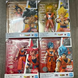 SH Figuarts Goku Collection 