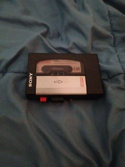 Sony Portable Cassette Recorder