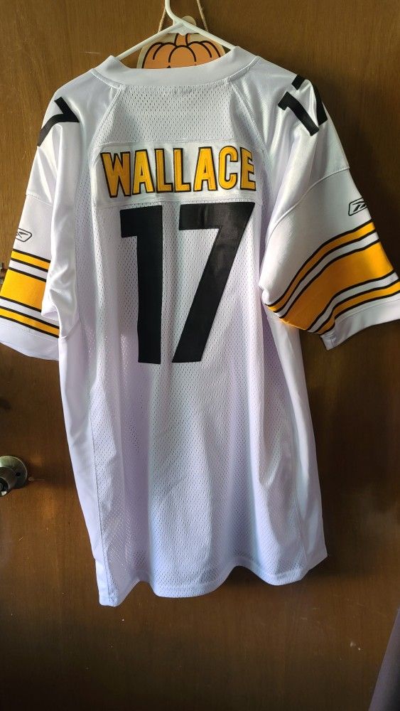 Pittsburgh Steelers Mike Wallace White Jersey