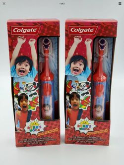 Great Christmas gift Ryan world double pack power tooth brush and tooth paste