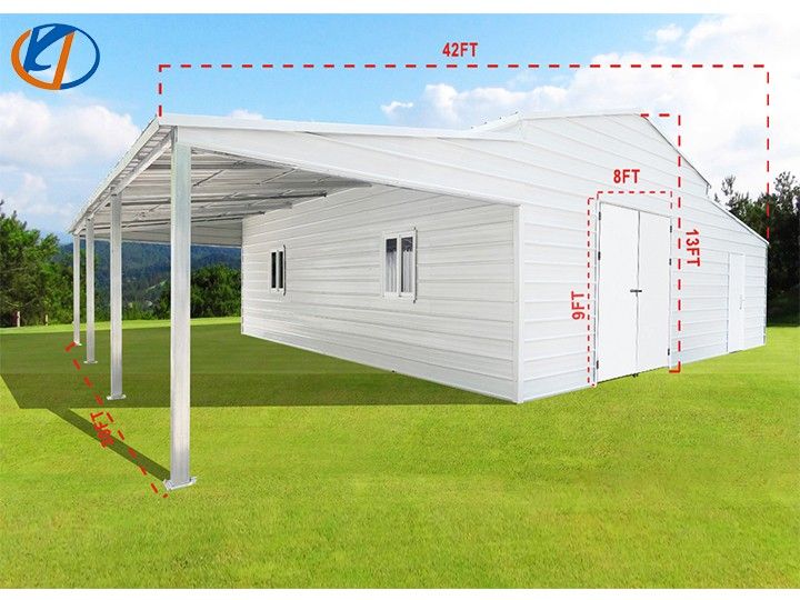 K4230T Metal Garage/ Shed/ Carport. New in Crate!
