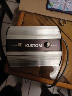 Vintage 1970's Kustom foot BOTTOM